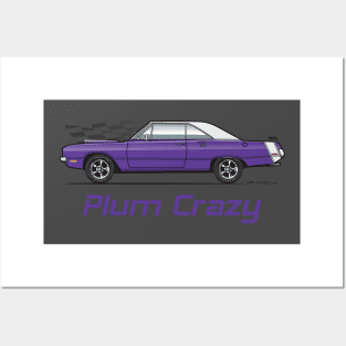 Plum Crazy Posters and Art